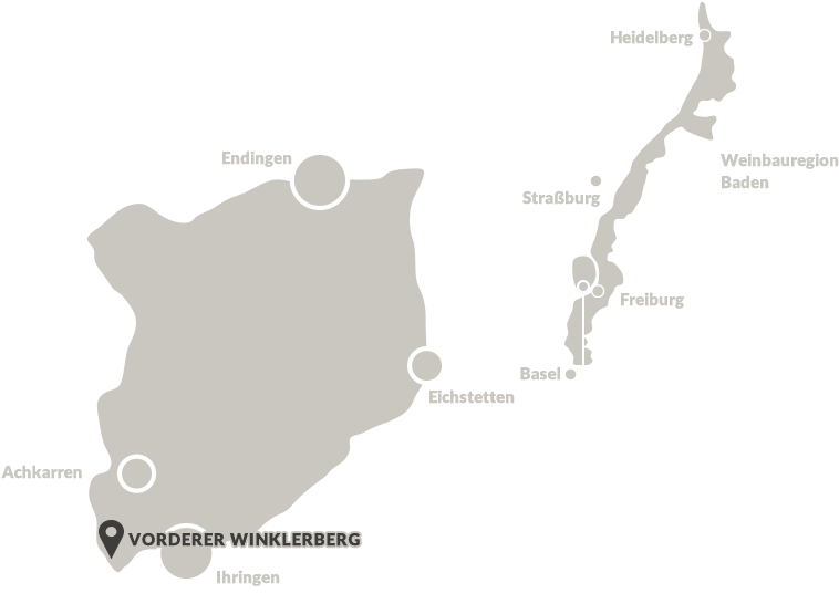 Map of our terroir "VORDERER WINKLERBERG".